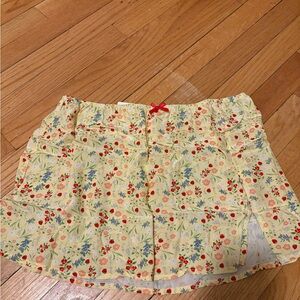 Dippin' Daisy's Yellow Floral Skirt